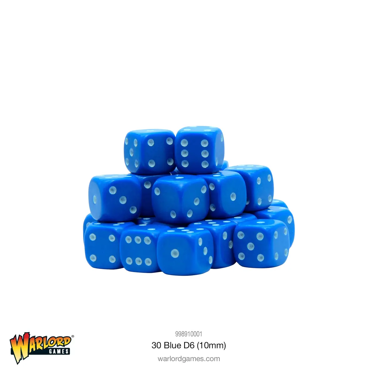 30 Blue D6 (10Mm) 1