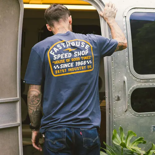 Junction Ss Tee - Indigo 3