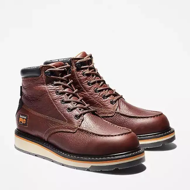 Gridworks 6In Soft Toe Wp Brown 4