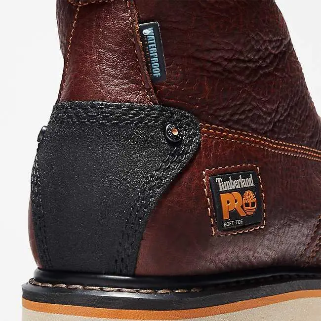 Gridworks 6In Soft Toe Wp Brown 6