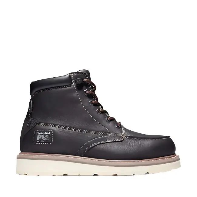 Men's Gridworks 6" Waterproof Work Boot-Black 1