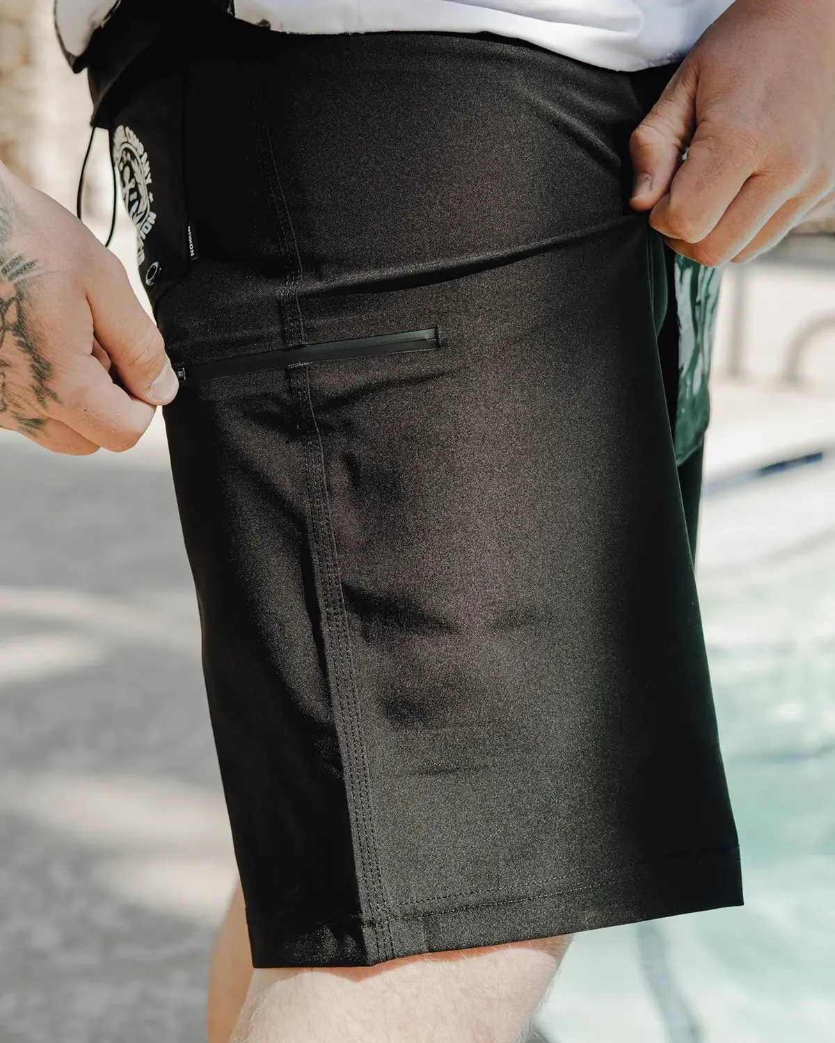 Black 21" Boardshort 3