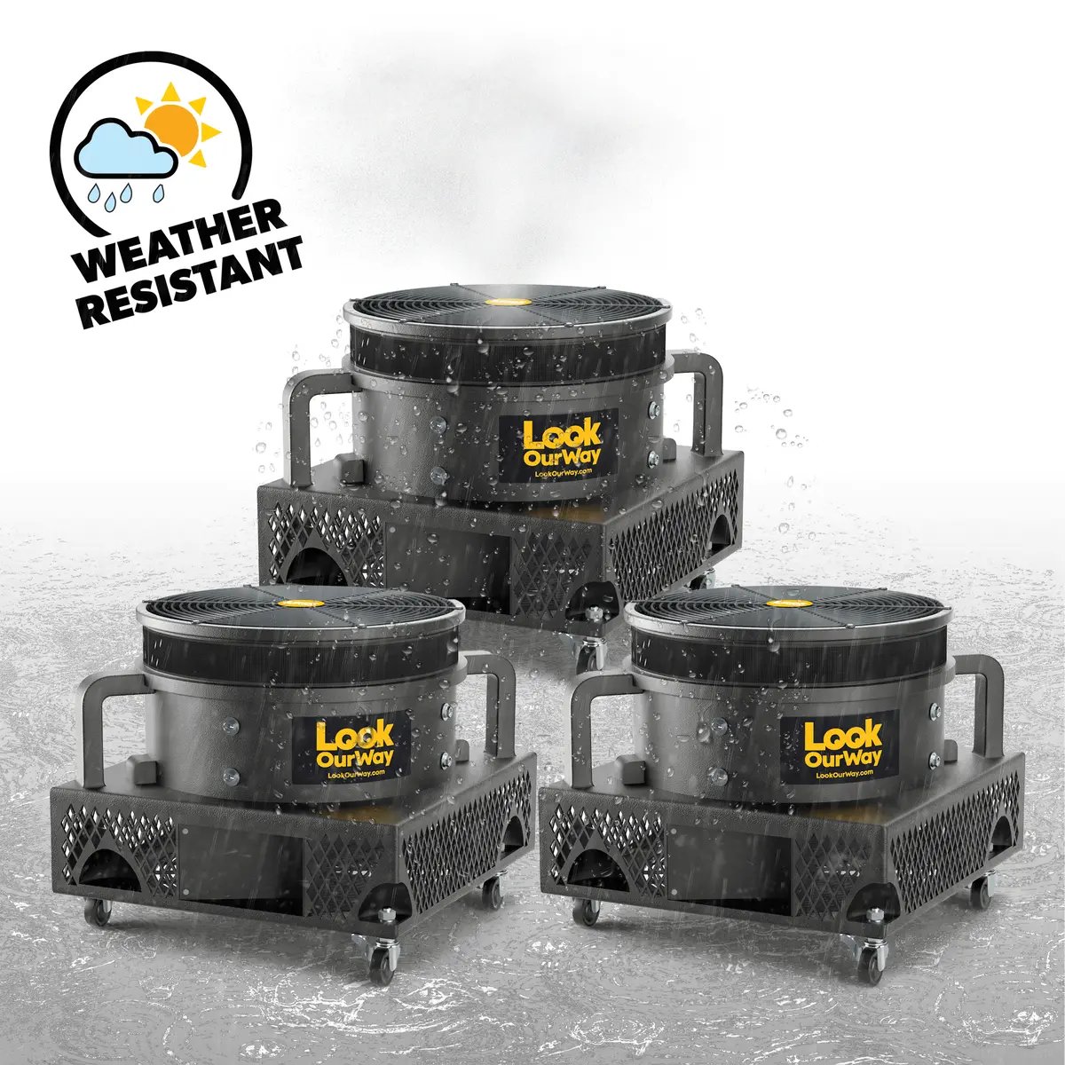 Weather-Resistant Air Dancers® Blower (18" Diameter) 3-Pack 1