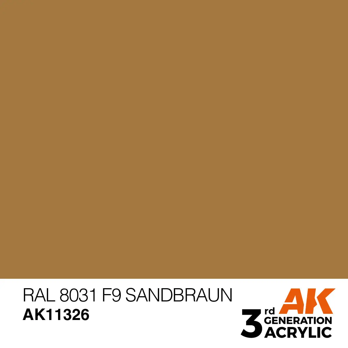 Ral 8031 F9 Sandbraun 2