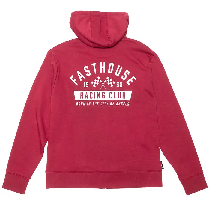 Acclaim Hooded Zip-Up - Cardinal 3