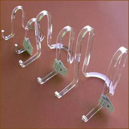 Acrylic Plate Caddies - Small (4") 1