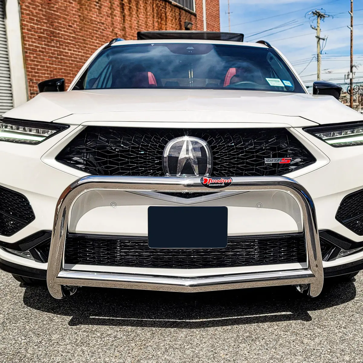 Front A-Bar / Nudge Bar (Dc9) Bumper Guard Fits Acura Mdx 2022-2025 1