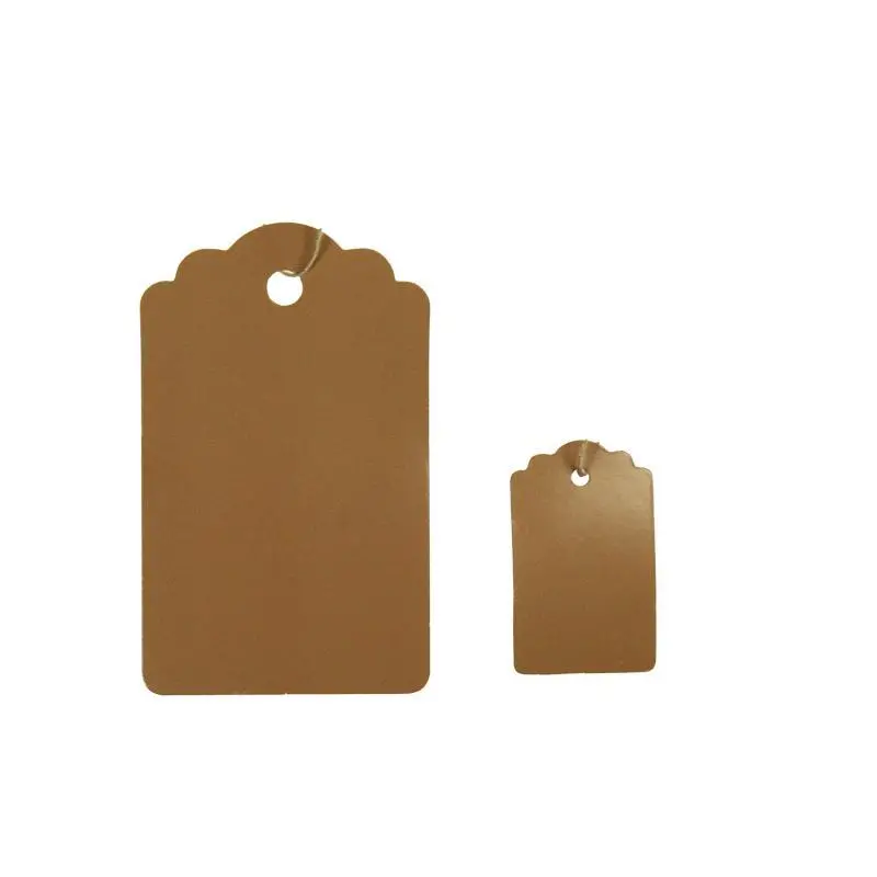 Antique Gold Tag (100/Box) 2 Sizes 1