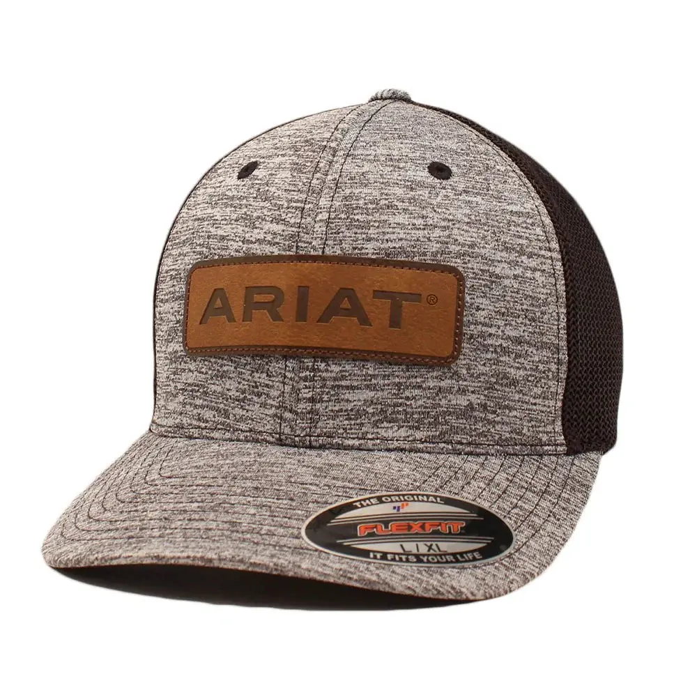 Ariat Men's Heather Snap Back - Black/Grey 1