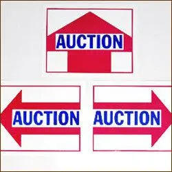Auction Arrow Signs (50/Pack) 1
