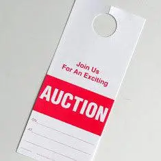 Auction Door Hangers 1