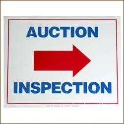 Auction Inspection Arrow (50/Pack) 1