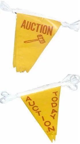 Auction Pennants - 30' 1