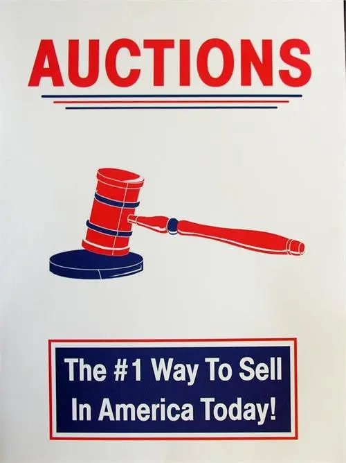 Auction Presentation Folders (25/Box) 1