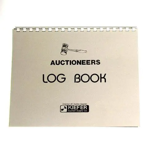 Auctioneers Log Book 1