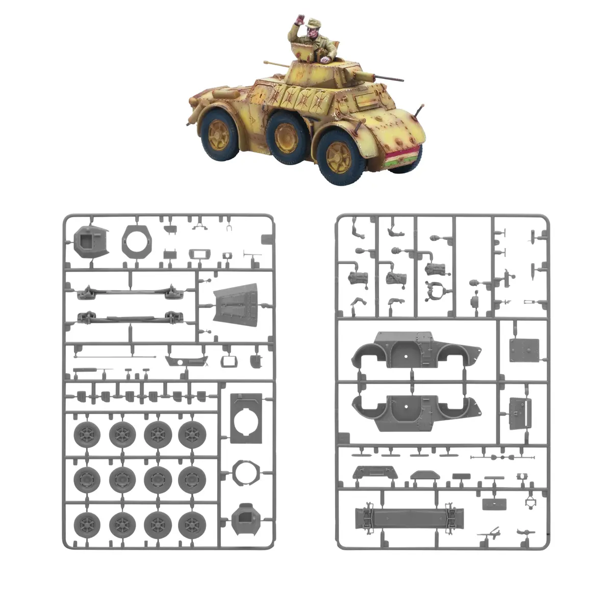 Autoblinda Ab41/43 - Frames Only 1