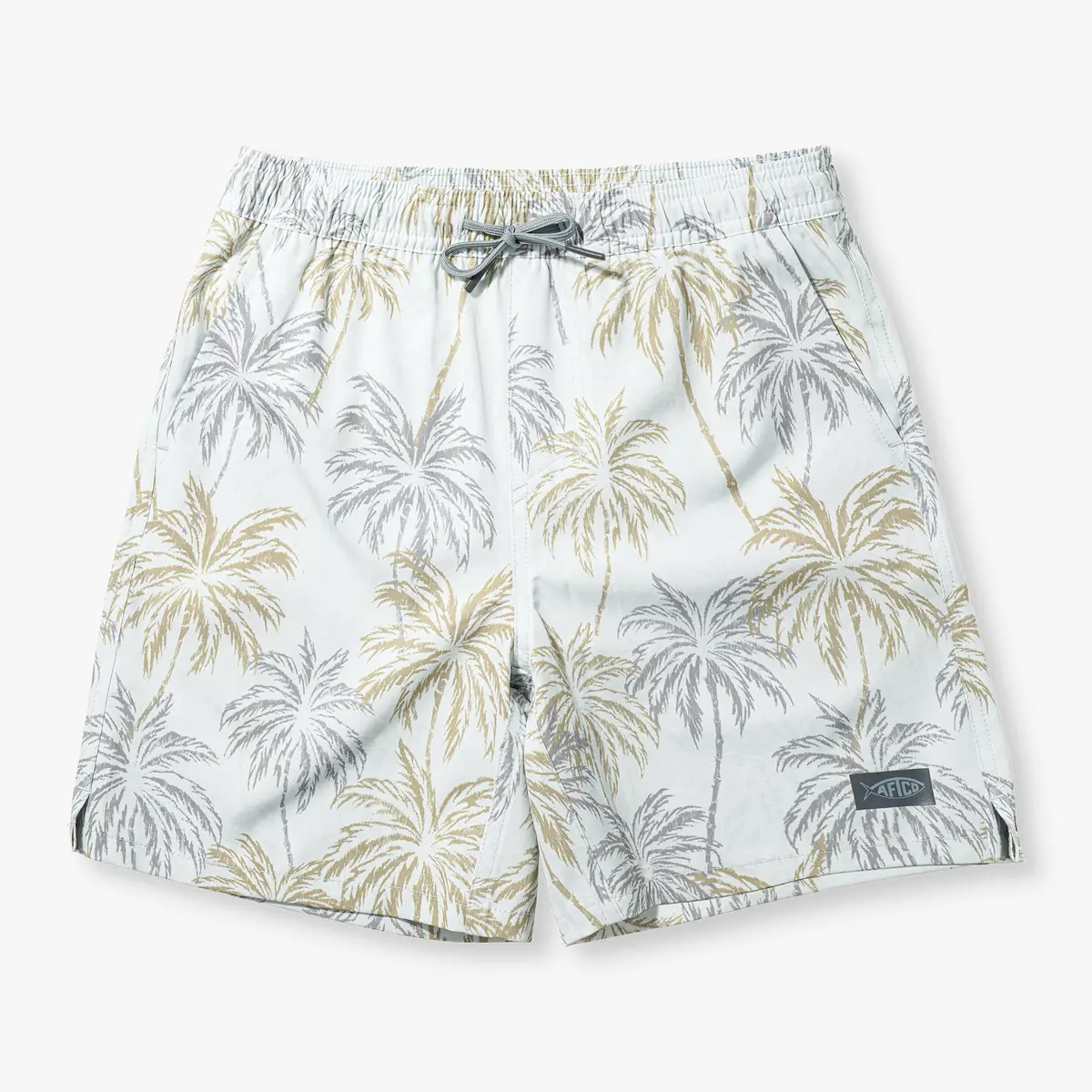 Youth Strike Printed Swim Shorts | Aqua Glass 1