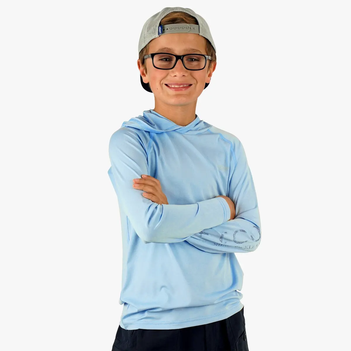 Youth Samurai Hood Performance Ls Shirt 11