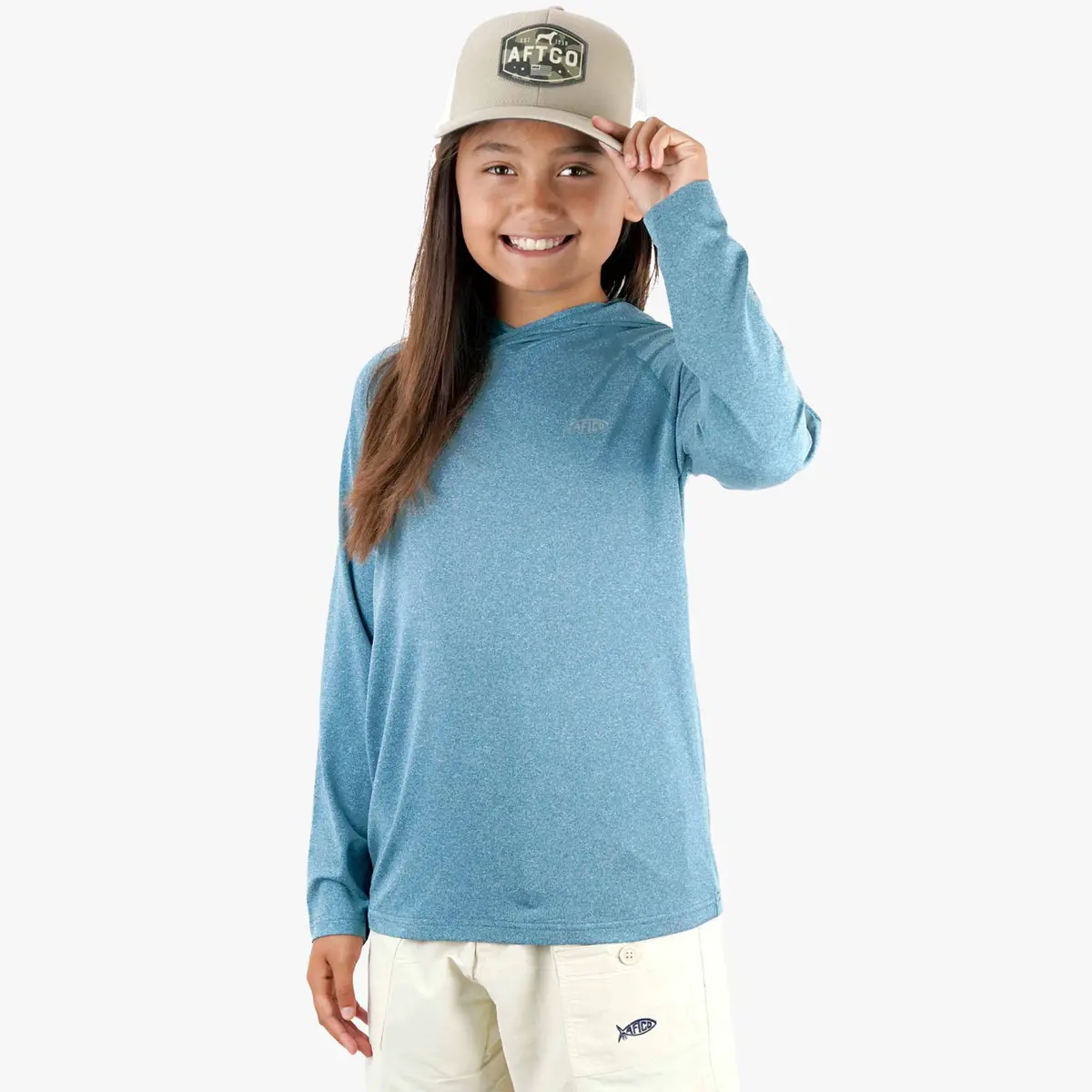 Youth Samurai Hood Performance Ls Shirt 5