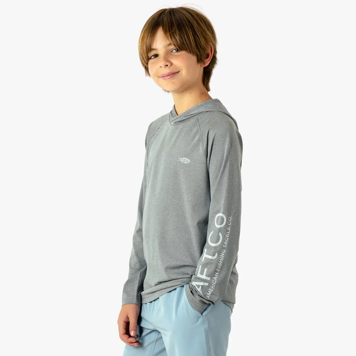 Youth Samurai Hood Performance Ls Shirt 9