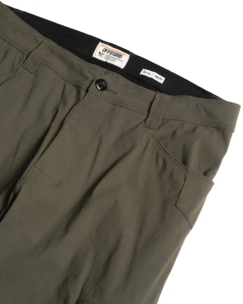 Lancer Taper Fit Pant - Beluga Brown 7