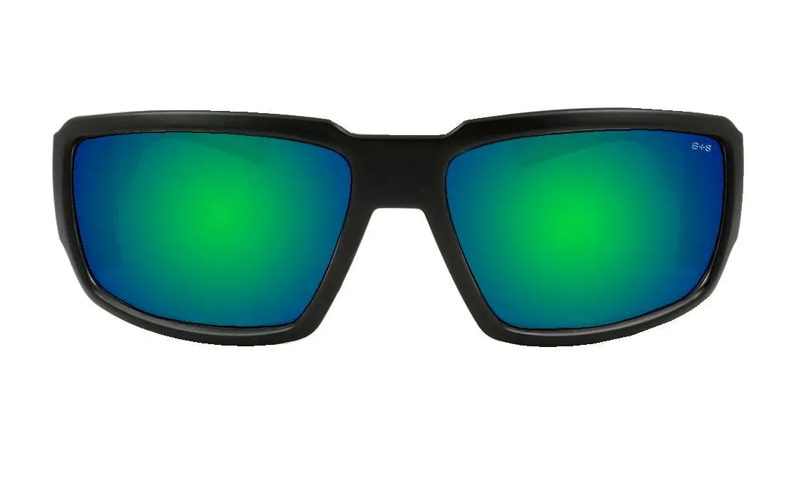 Boogie Bomb Z87+ Safety- Green Mirror 2