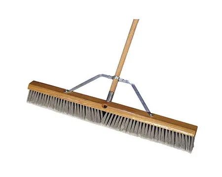 Bon Tool - 3" Silver Tip Flagged Floor Broom 18" Wide With Handle 1