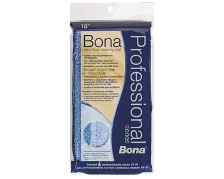 Bona - Pro Series Hardwood Microfiber Cleaning Pad 18" 1