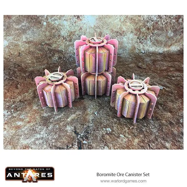 Boromite Ore Canister Set (4X Ore Canisters) 1
