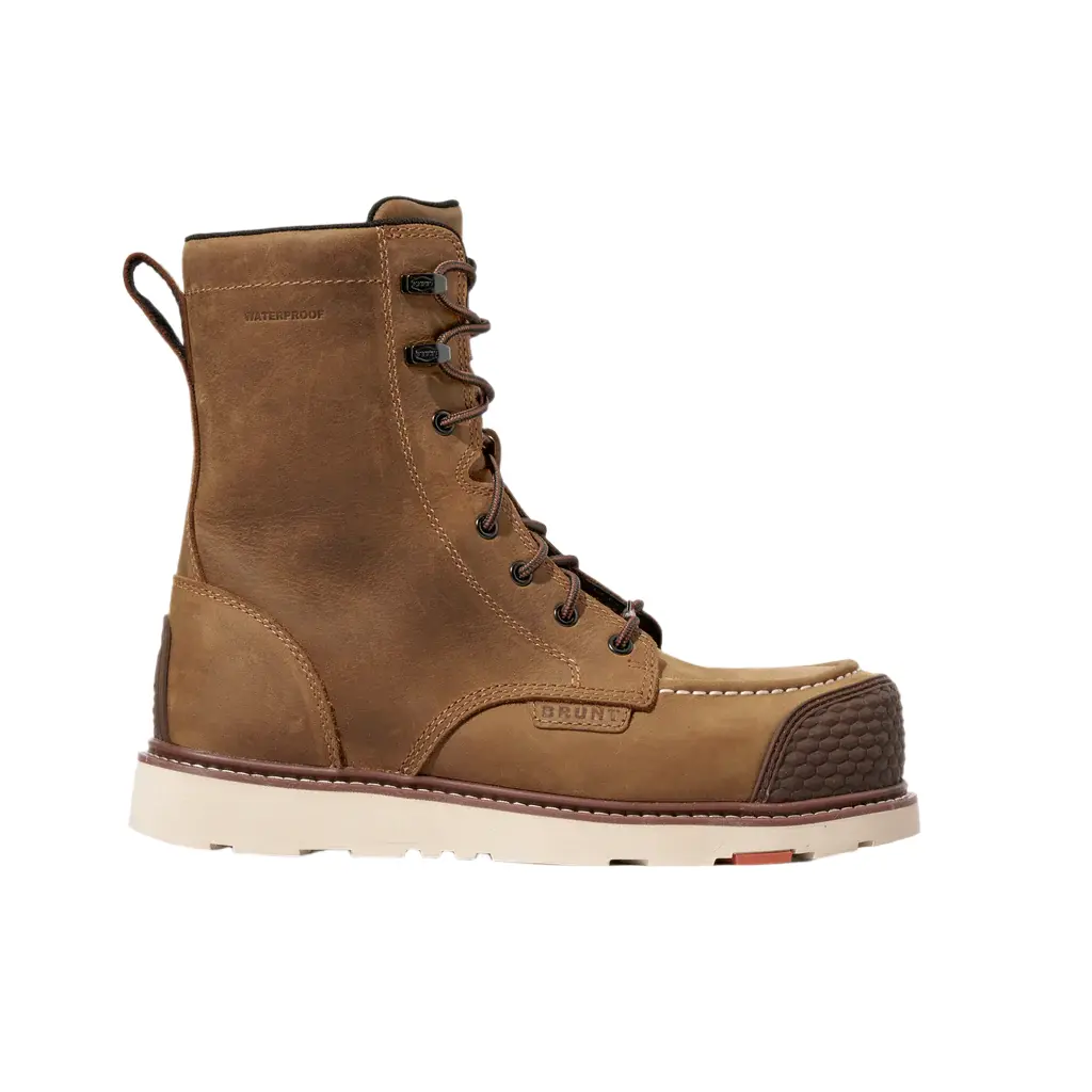 The Marin 8” Brunt Toe (Comp Toe), Brown 1