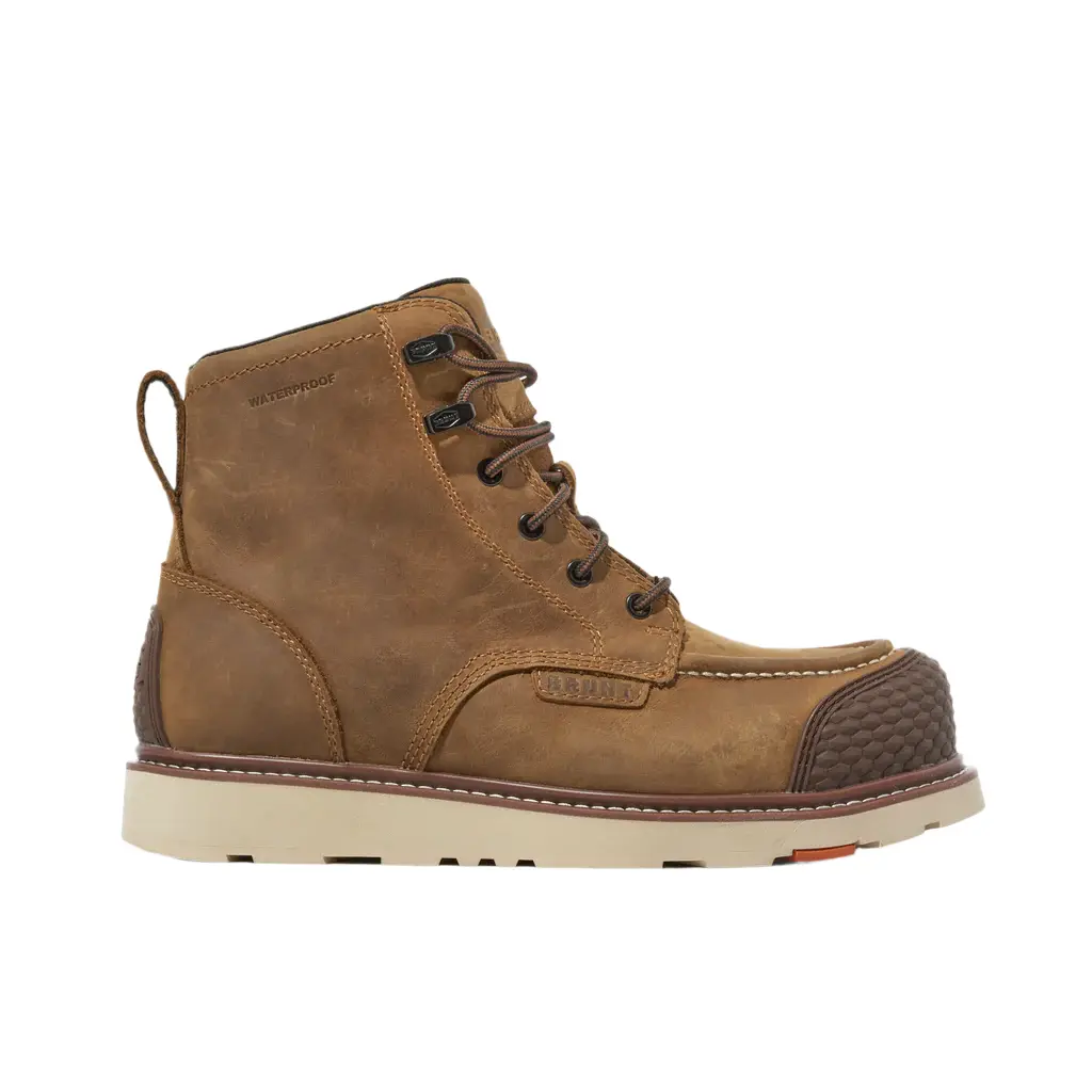 Marin 6” Brunt Toe (Comp Toe), Brown 1