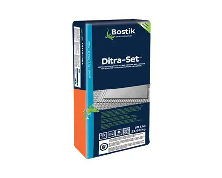 Bostik - D-25 Ditra-Set Thin Set & Medium Bed Mortar 50 Lb 1