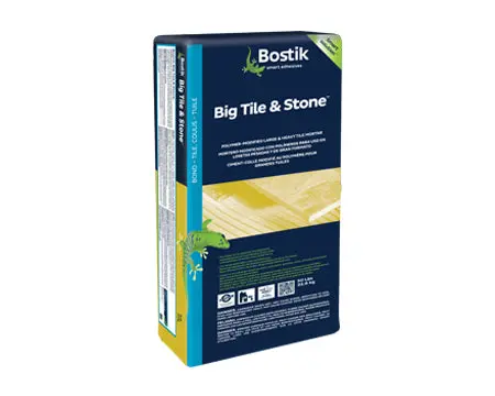 Bostik - D-60 Big Stone & Tile Premium Mortar - Gray 50 Lb Bag 1