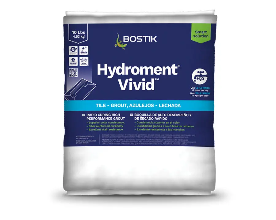 Bostik - Hydroment Vivid Rapid Curing Grout 10 Lb 1