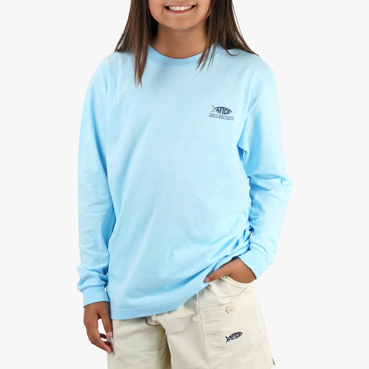 Youth Flying Bill Ls T-Shirt 5