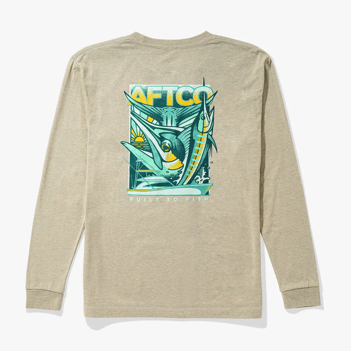 Youth Long-Sleeve Billed T-Shirt