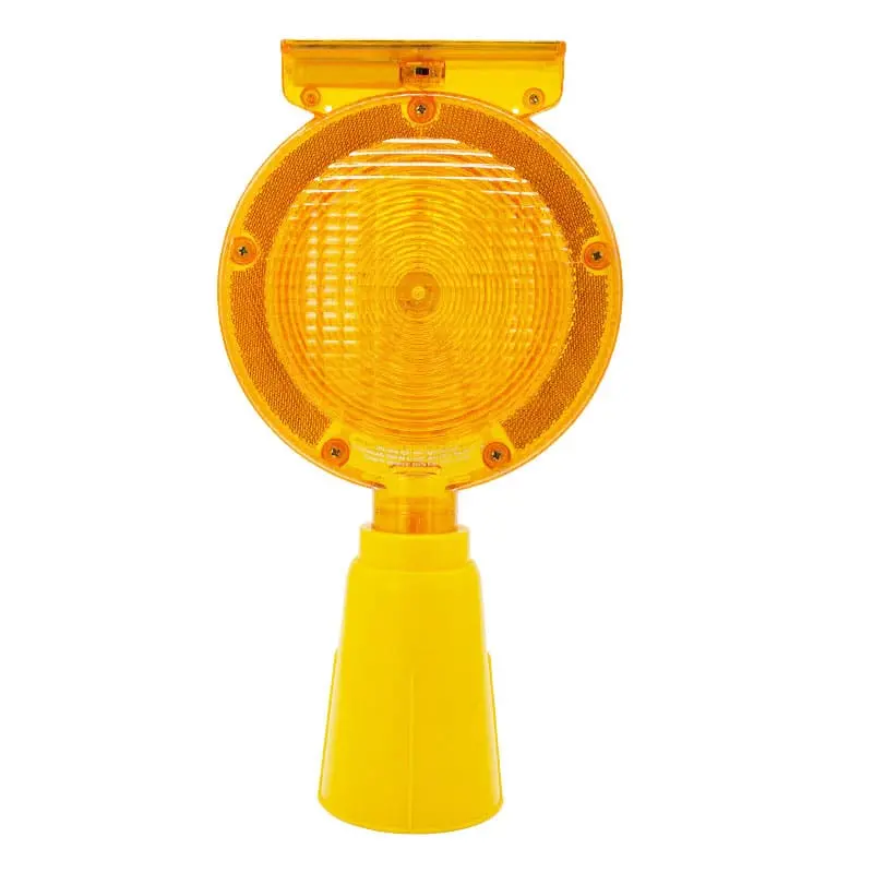 Solar Traffic Cone Warning Light Su250-1 1