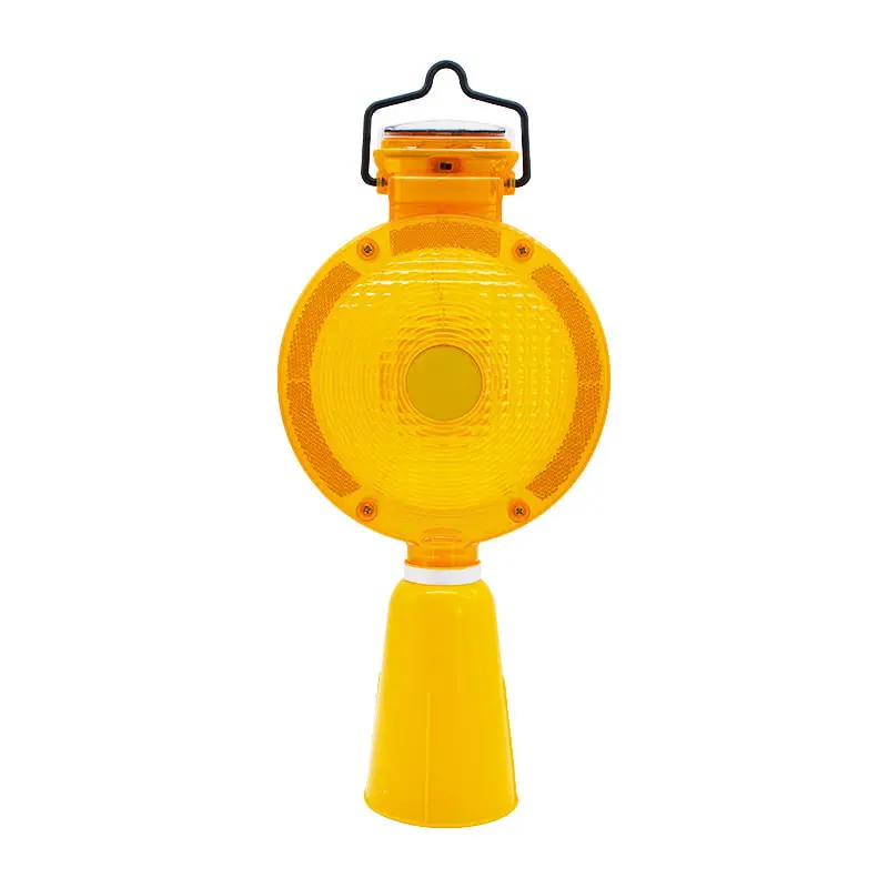 Solar Powered Traffic Cone Warning Light Su250 1