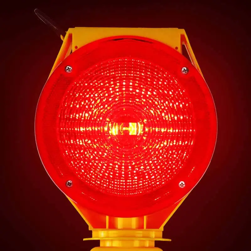 Solar Powered Warning Light Su310 2