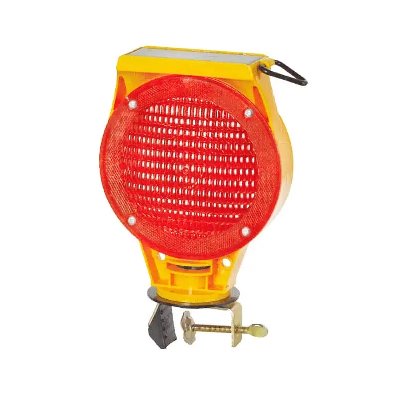 Solar Powered Flash Beacon Warning Light Su311 1