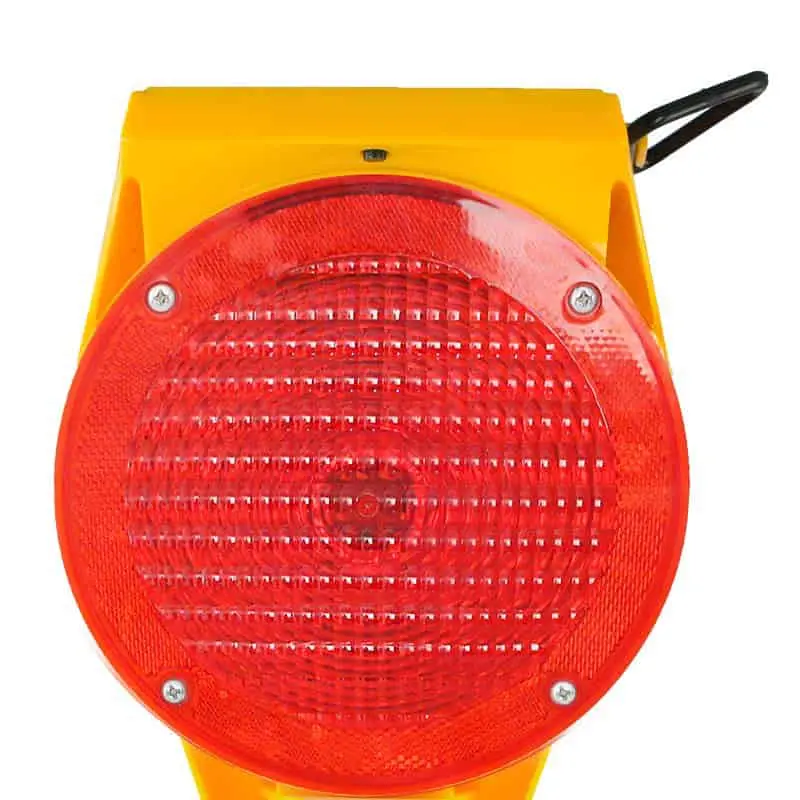 Solar Powered Flash Beacon Warning Light Su311 2
