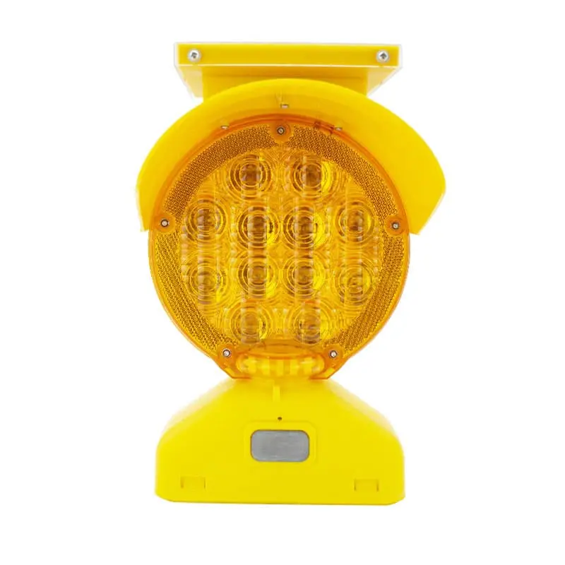 Solar Powered Barricade Warning Light Mutcd Standard Hd-4Db12supro 1