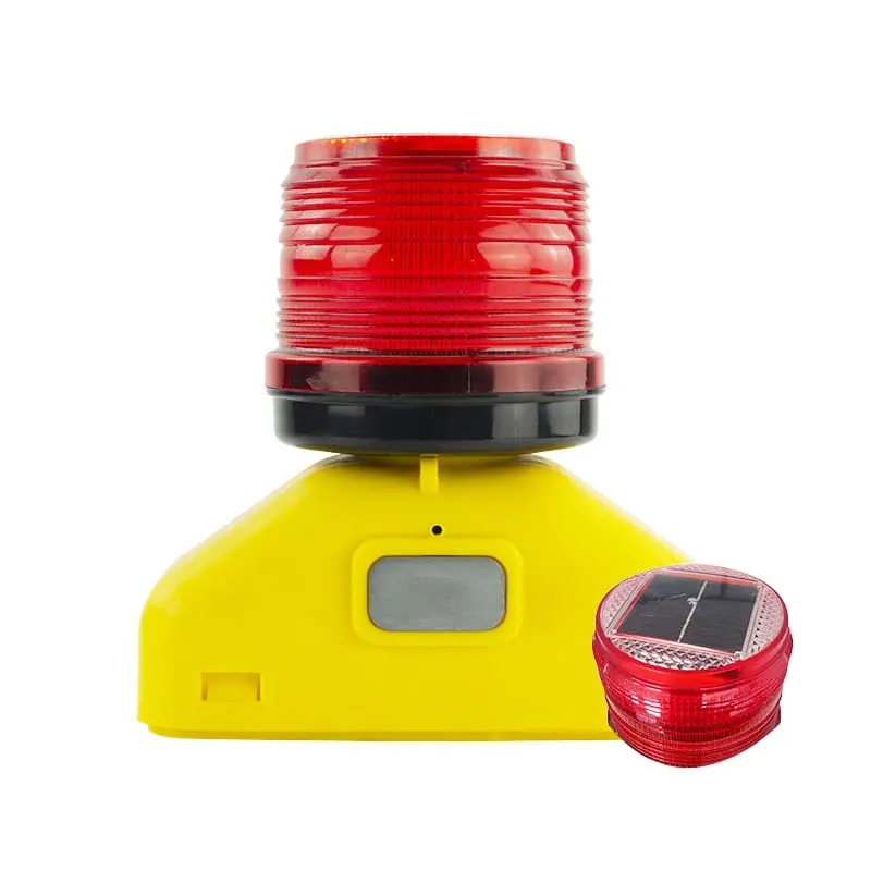 360 Degree Visible Solar Barricade Light Mutcd Standard Hd-4Ddsu 1