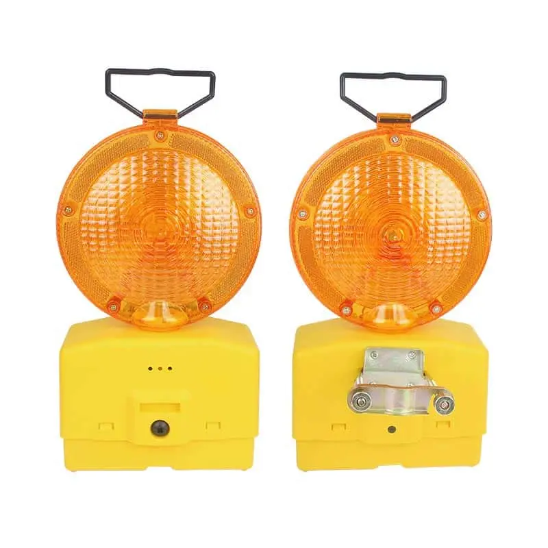 Barricade Warning Lights Operated By 4R25 6V Battery Wl-003A 2