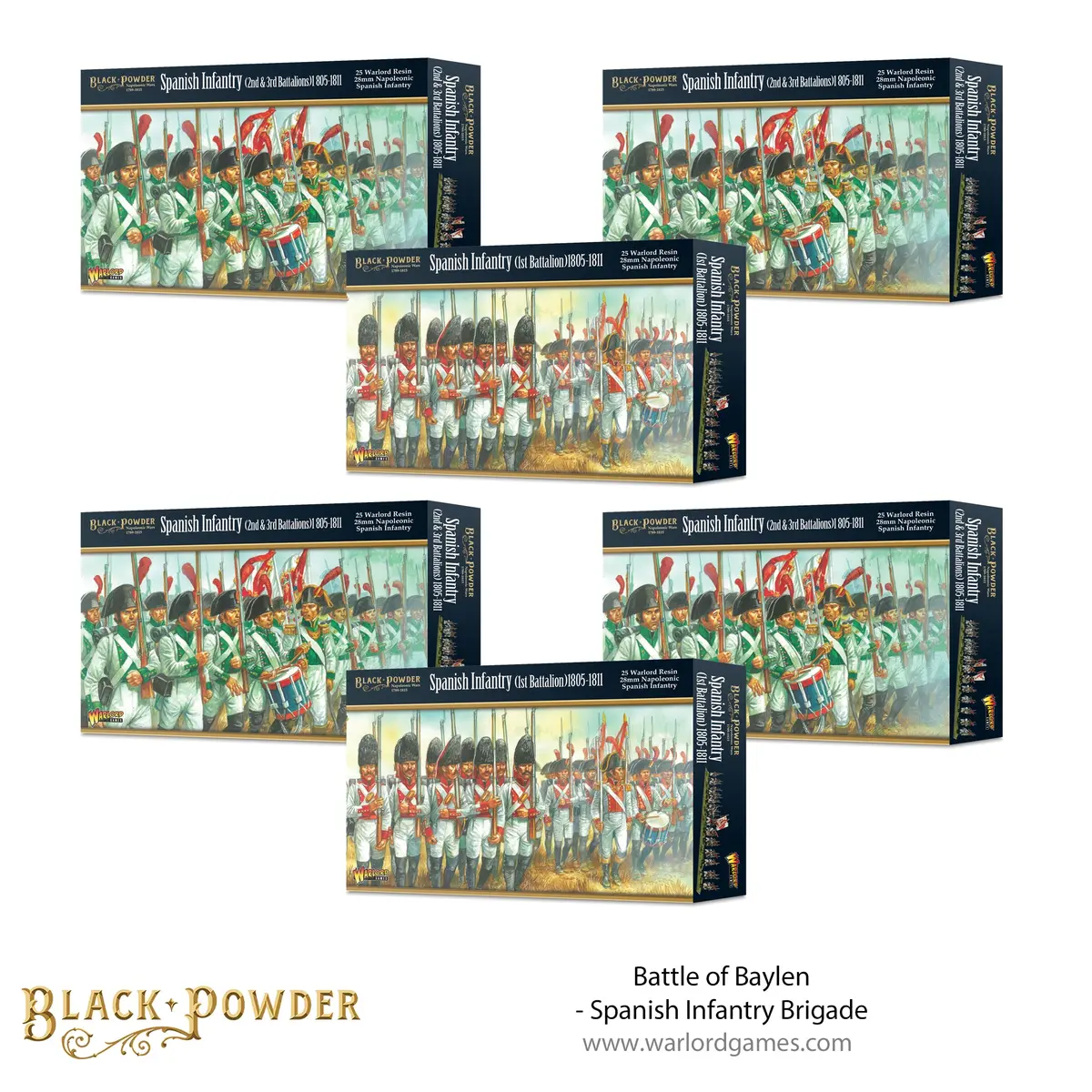 Battle Of Baylen - Napoleonic Spanish Infantry Brigade 1