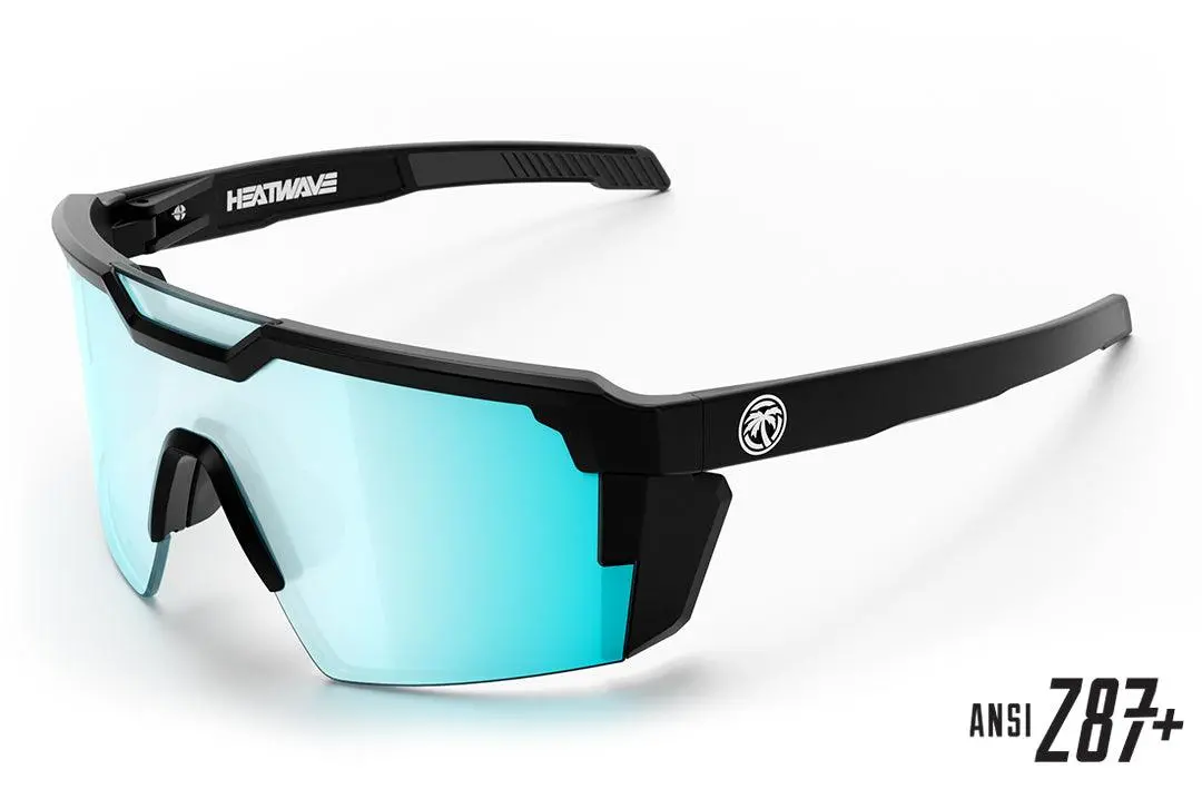 Future Tech Sunglasses: Black Frame Arctic Chrome Z87+ 1