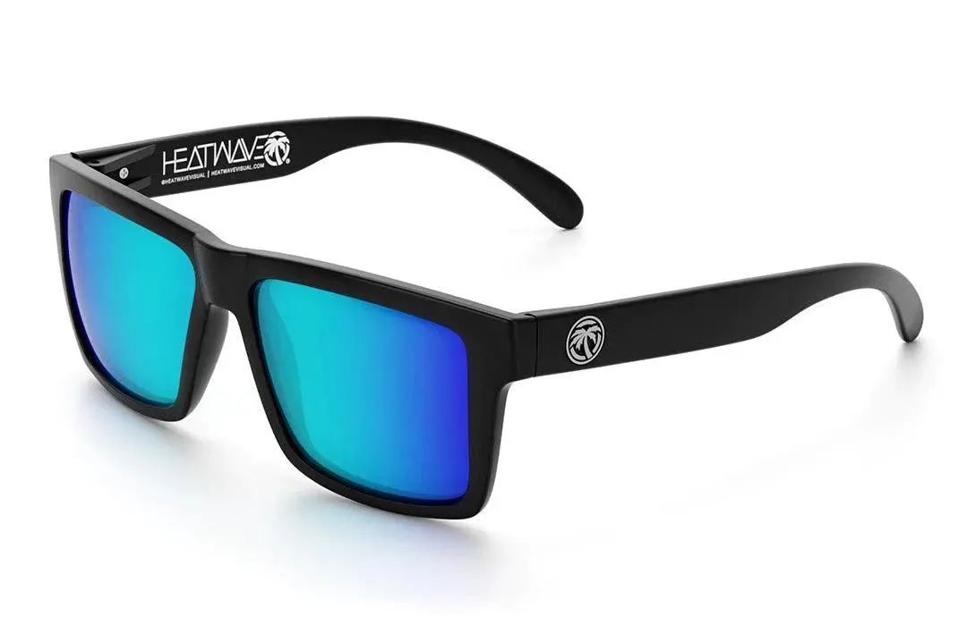 Vise Z87 Sunglasses Black Frame: Galaxy Blue Z87 Lens 1