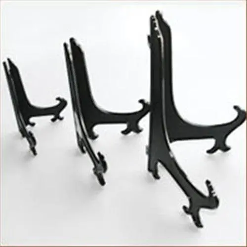 Black Plastic Easels - 5" 1
