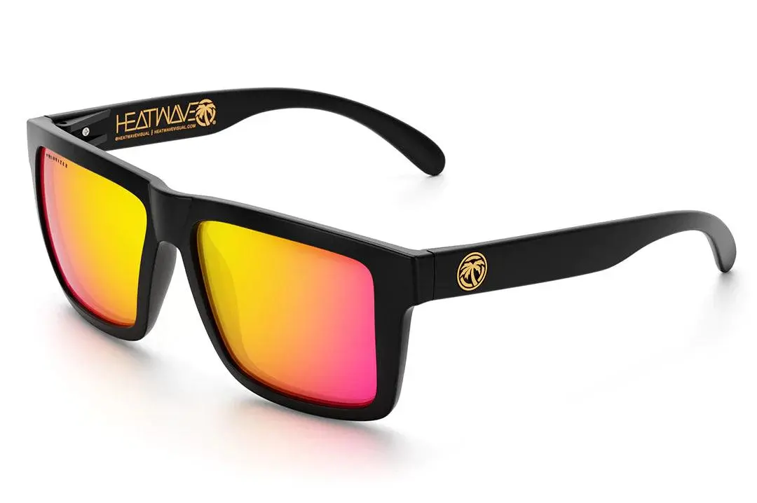 Xl Vise Z87 Sunglasses: Black Frame: Polarized Tropic Lens 1