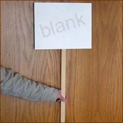 Blank Signs (50/Pack) 1